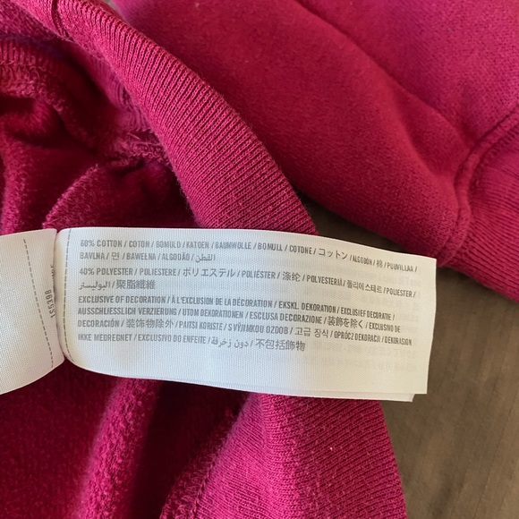 A&F Maroon FITCH Sweater - Picture 4 of 4